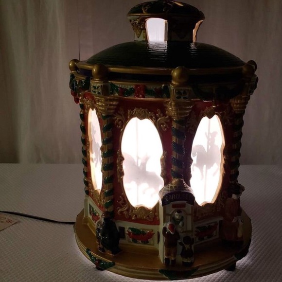 Mr Christmas Other - ❤️ Rare Vintage Mr Christmas Moving Lighted Carousel ‼️FINAL SALE